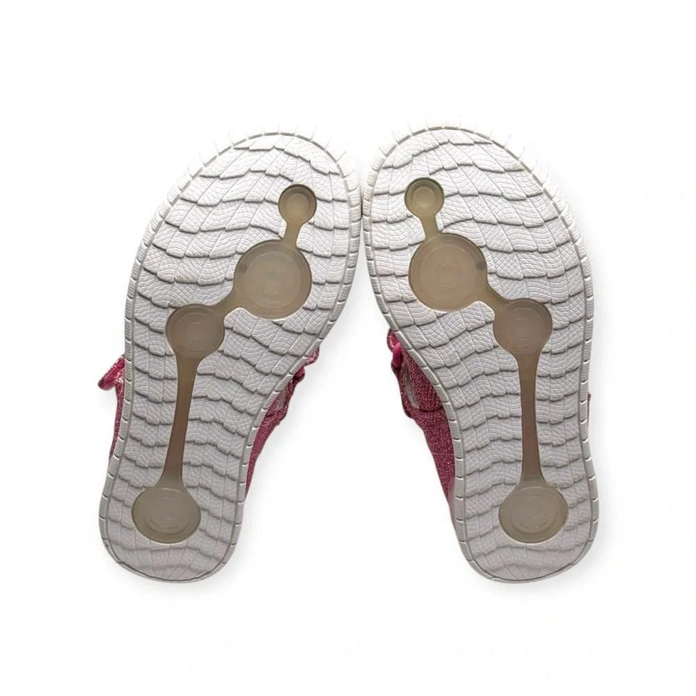 new Surprize Stride Rite ✵ Water Resistant Fisherman Sandals ✵ Pink Glitter 12
